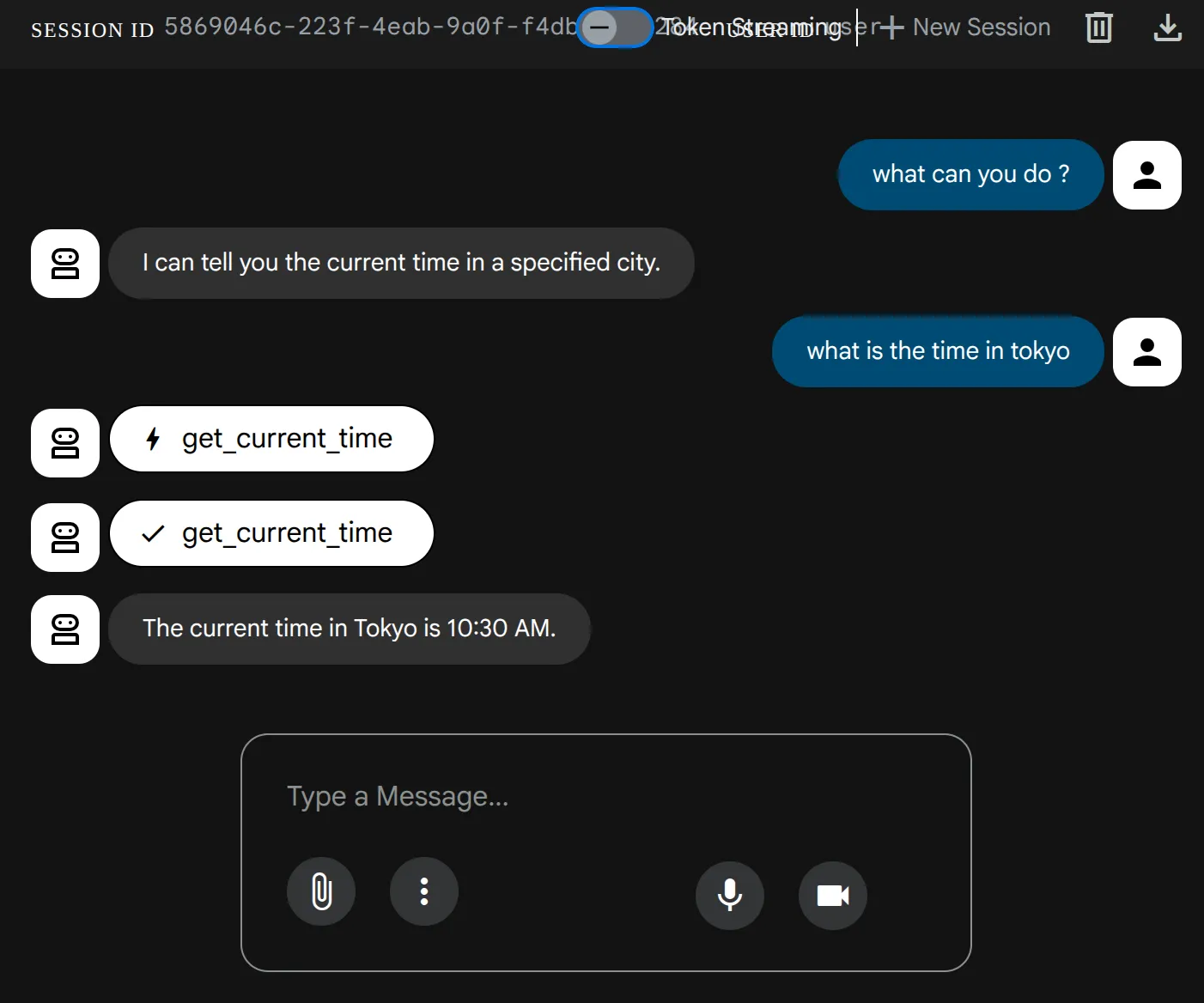 adk chat